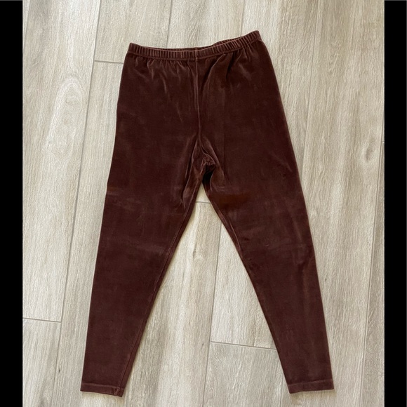 Moda International Vintage Brown Velvet Pants Size Large - Picture 2 of 8